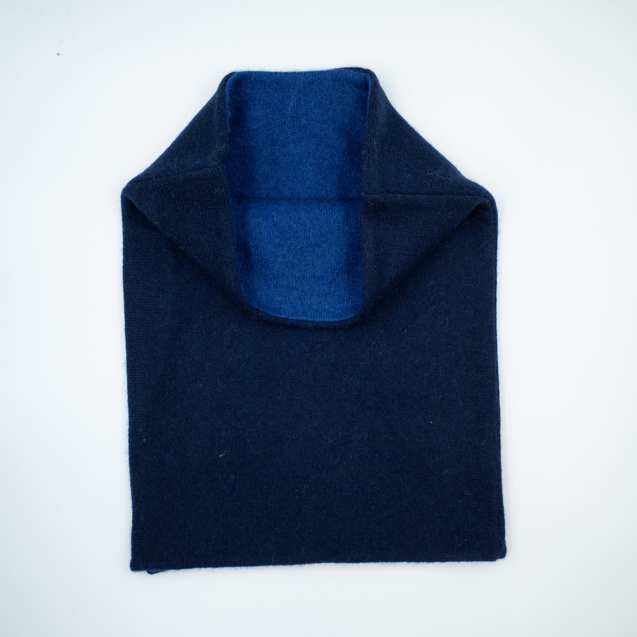 Men’s Navy and Airforce Blue Double Layered Snood