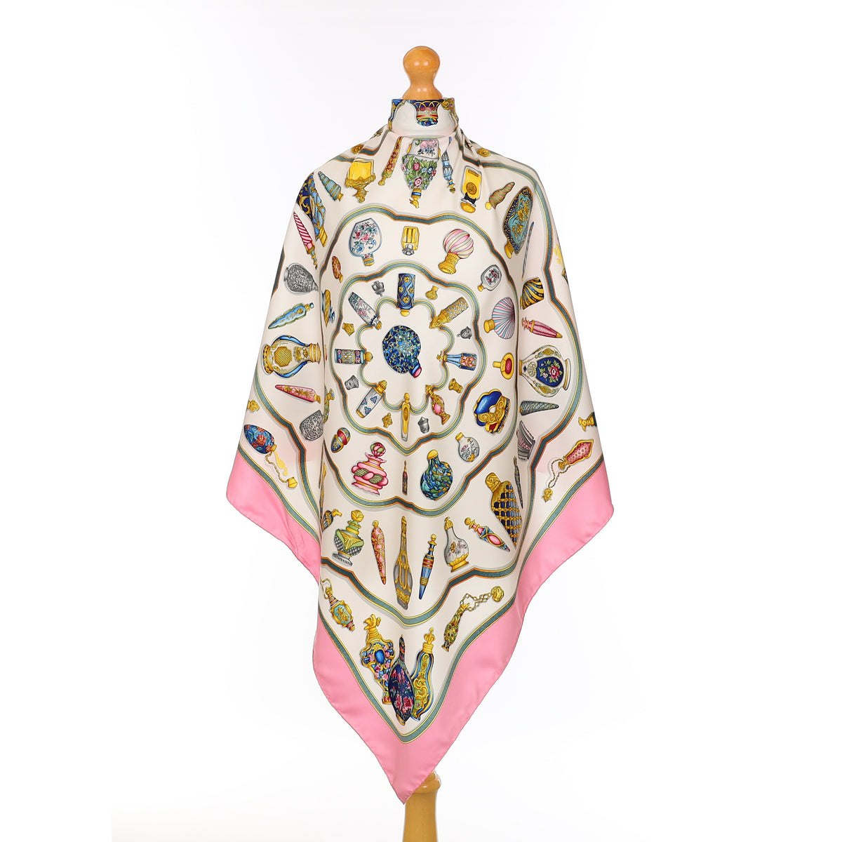 Hermès Qu’importe Le Flacon Silk Scarf