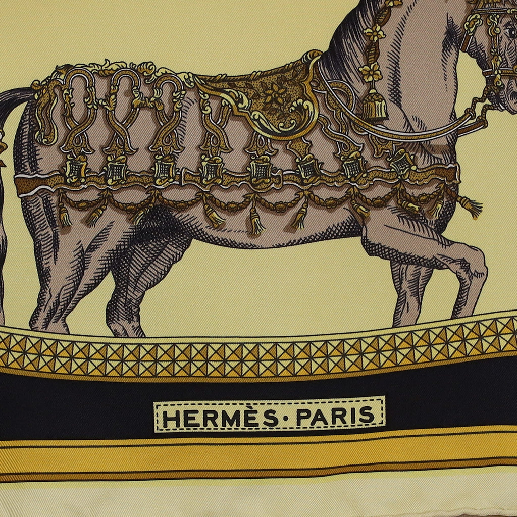 Hermès Grand Apparat Silk Scarf