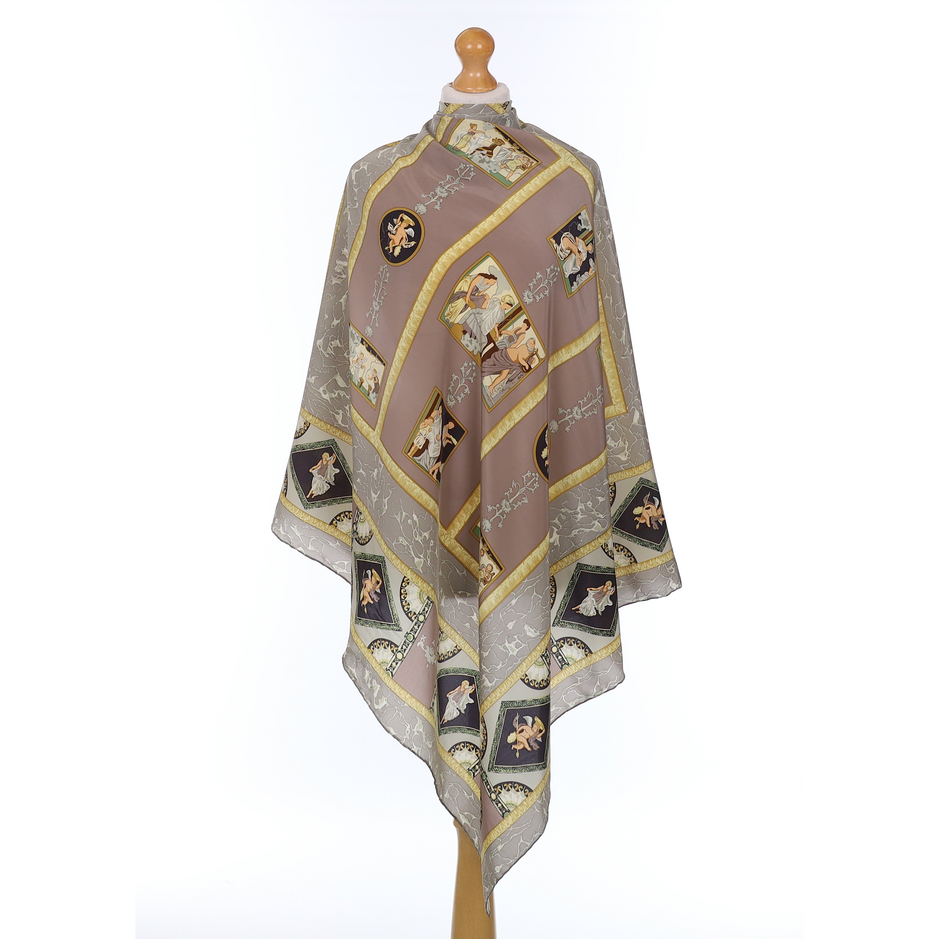 English Eccentrics Renaissance Style Silk Scarf