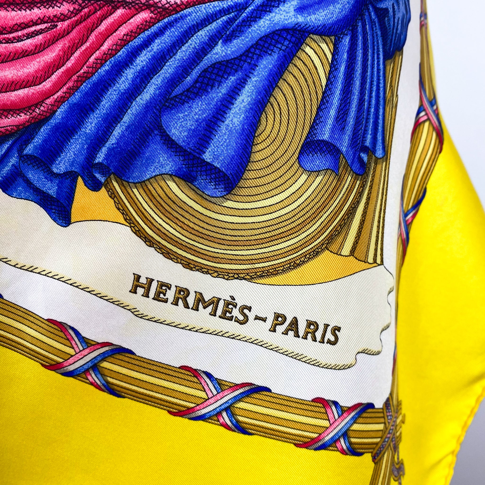 Boxed Hermes Liberte Egalite 1989 Designer Silk Scarf