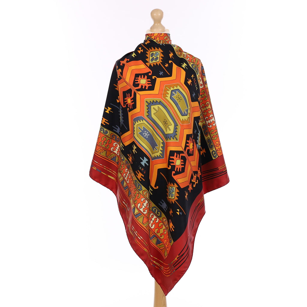 Hermès Kilim Silk Scarf