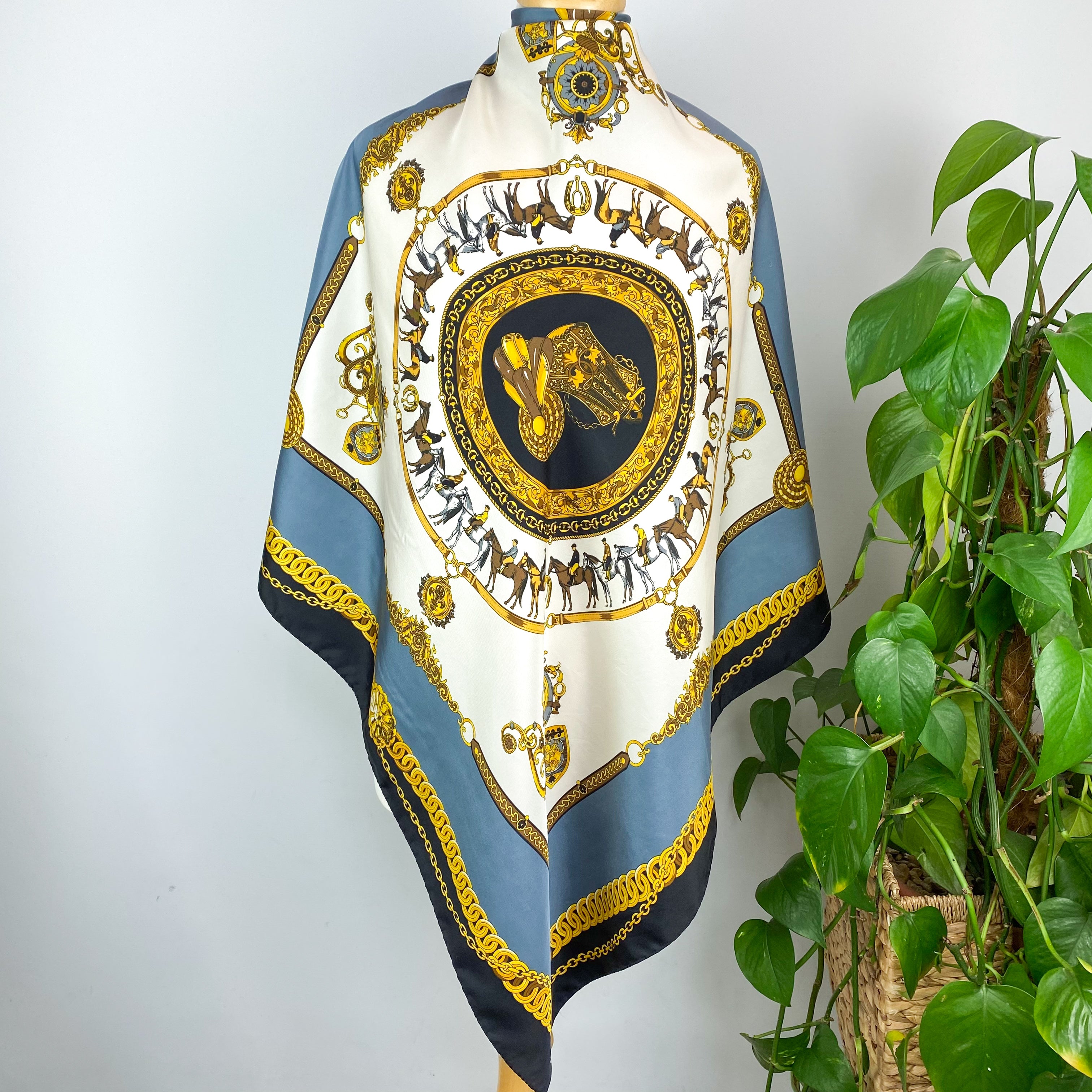 Vintage Pierre Balmain Silk Scarf