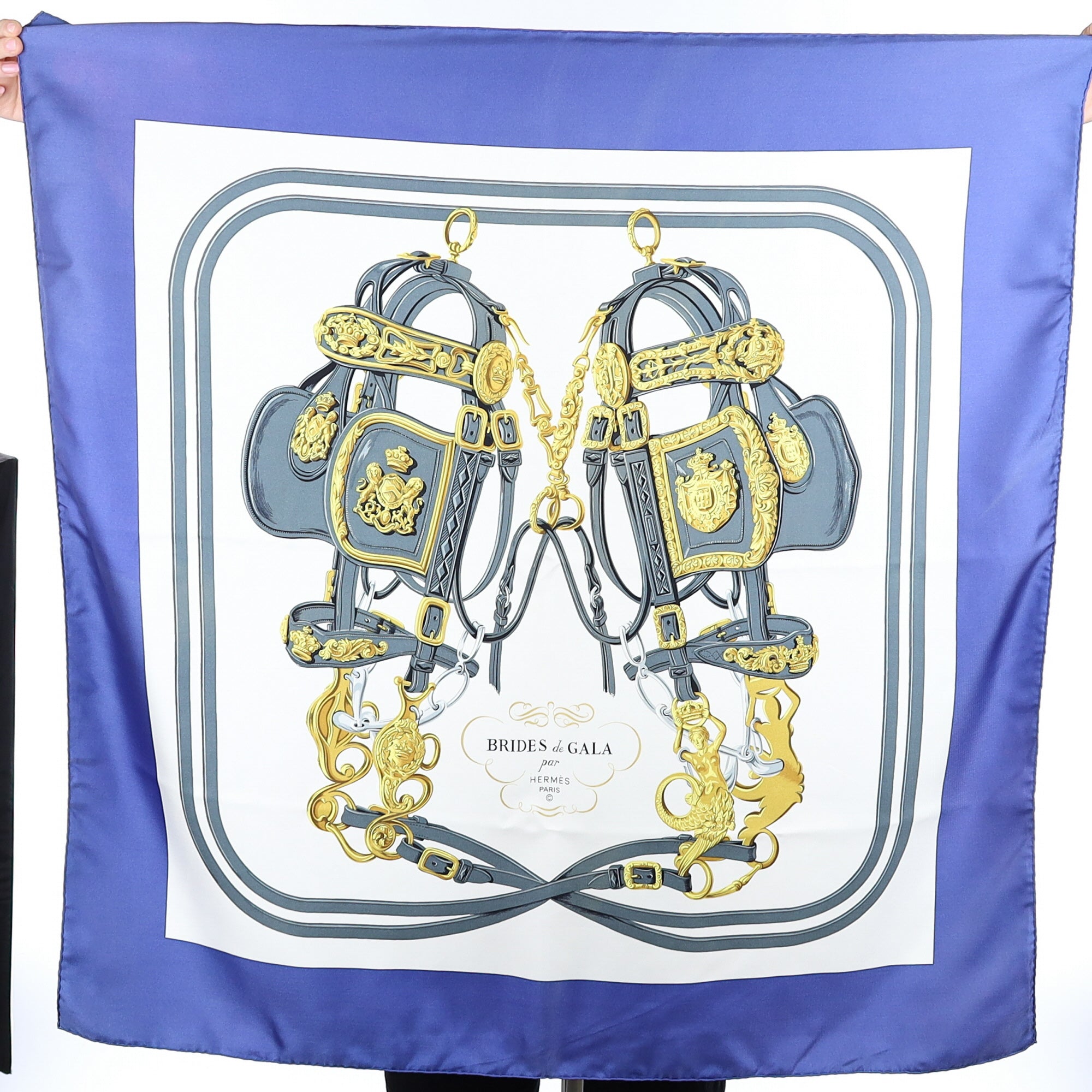 Hermès Brides de Gala Silk Scarf