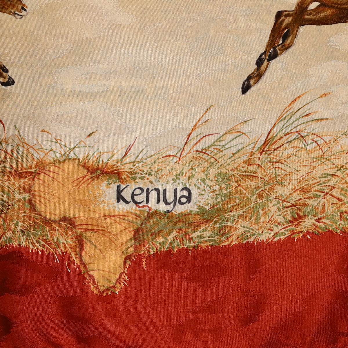 Hermès Kenya Silk Scarf