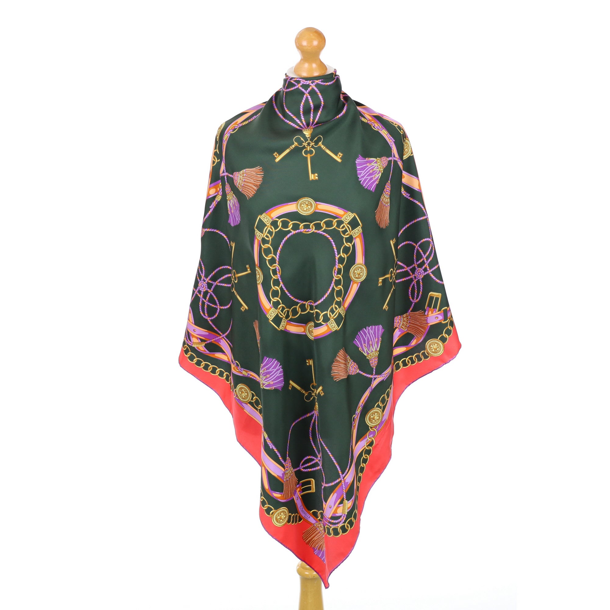 Brand New E.Marinella Designer Silk Scarf