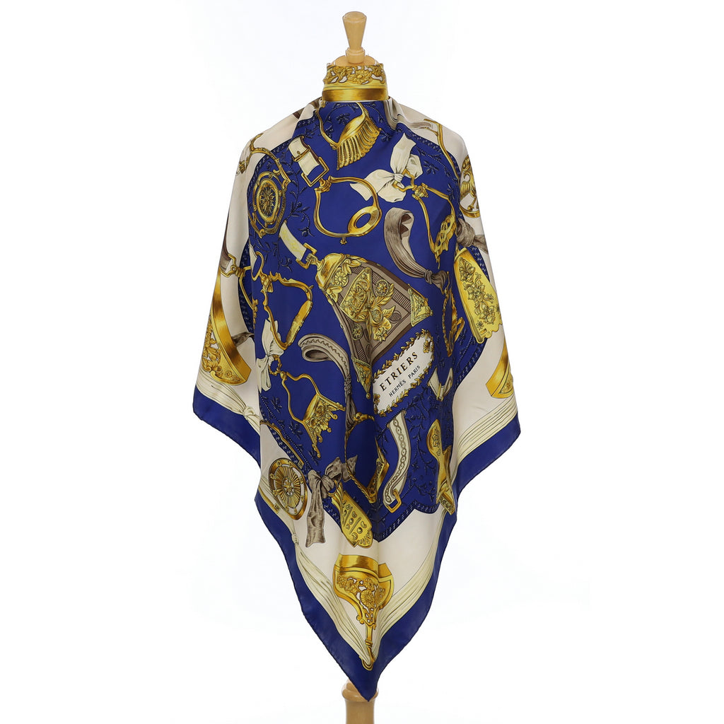 Hermès Etriers Silk Scarf