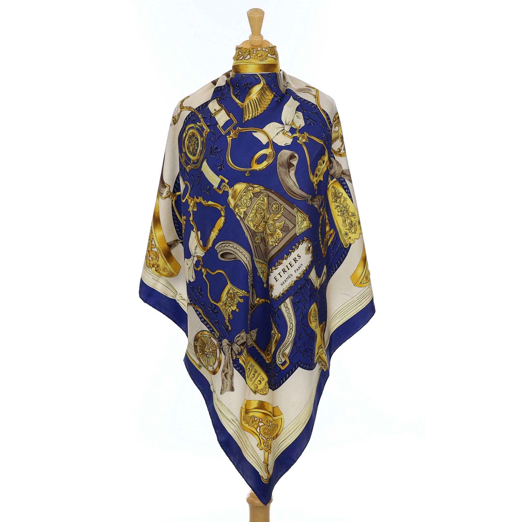 Hermès Etriers Silk Scarf