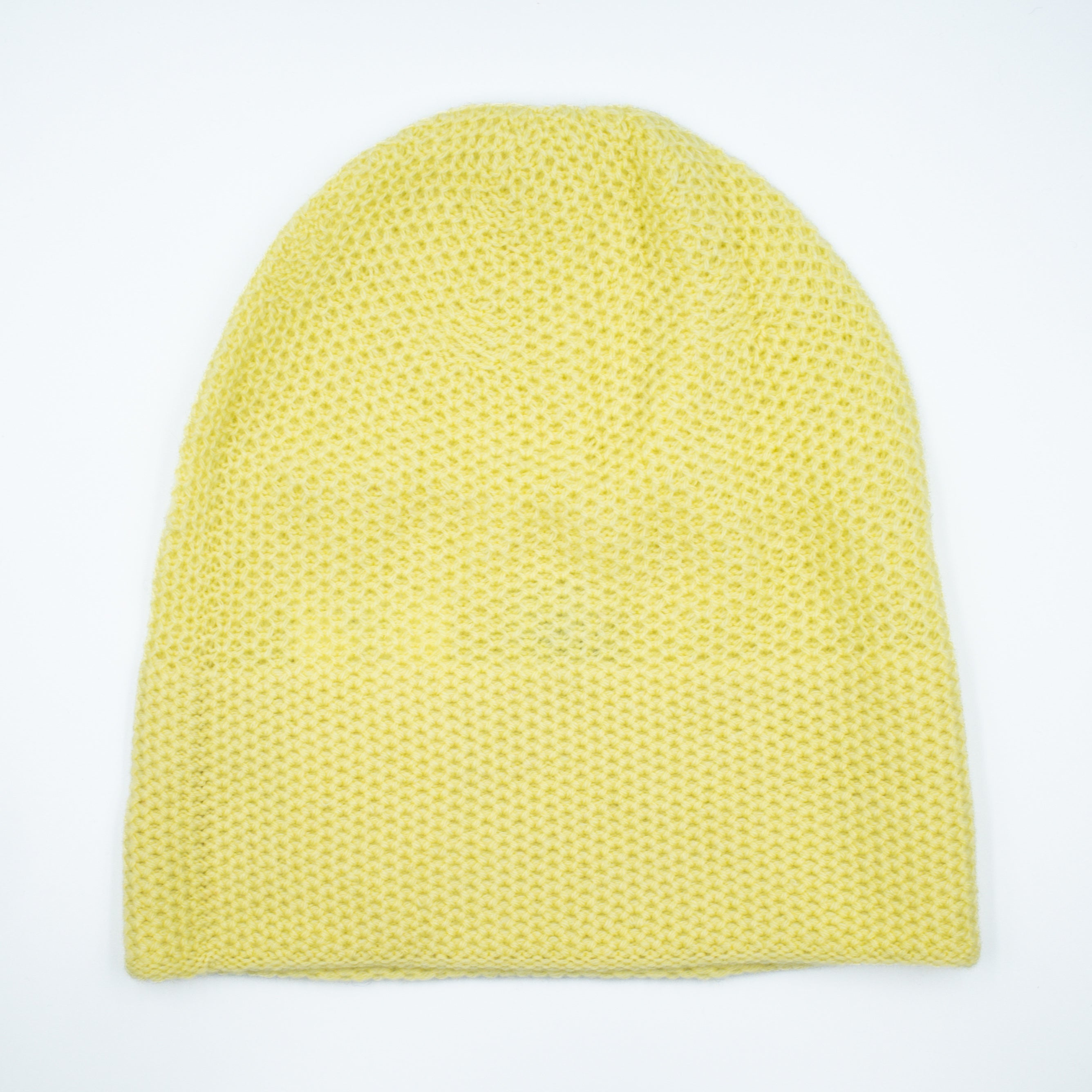 Brand New Scottish Primrose Yellow Beanie Hat One Size
