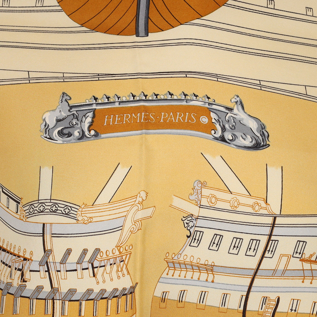 Hermès Grande Marine Silk Scarf