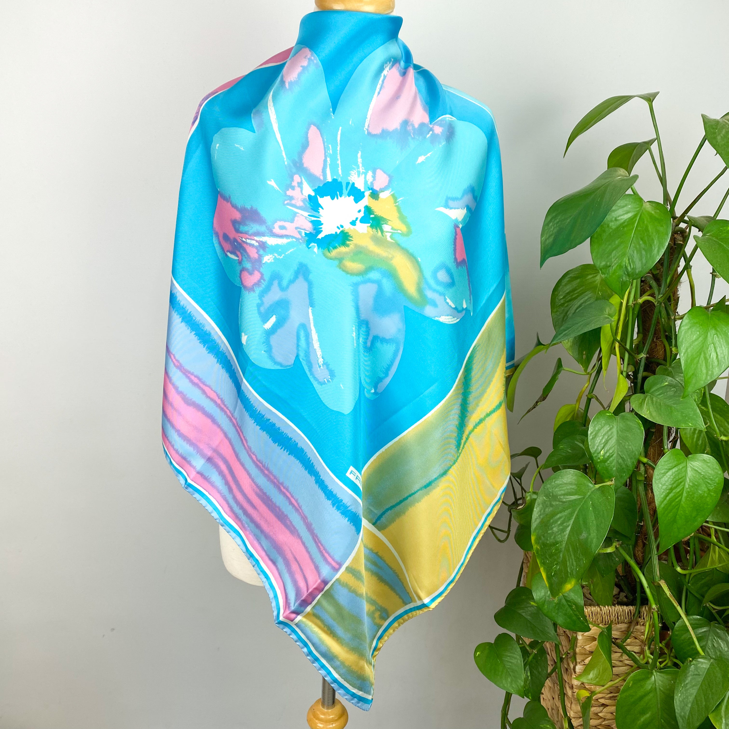 Brand New Frey Como Silk Scarf
