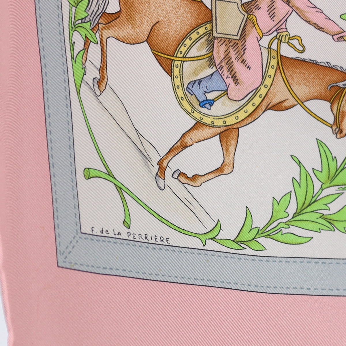 Hermès Costumes Civils Actuels Silk Scarf Rare