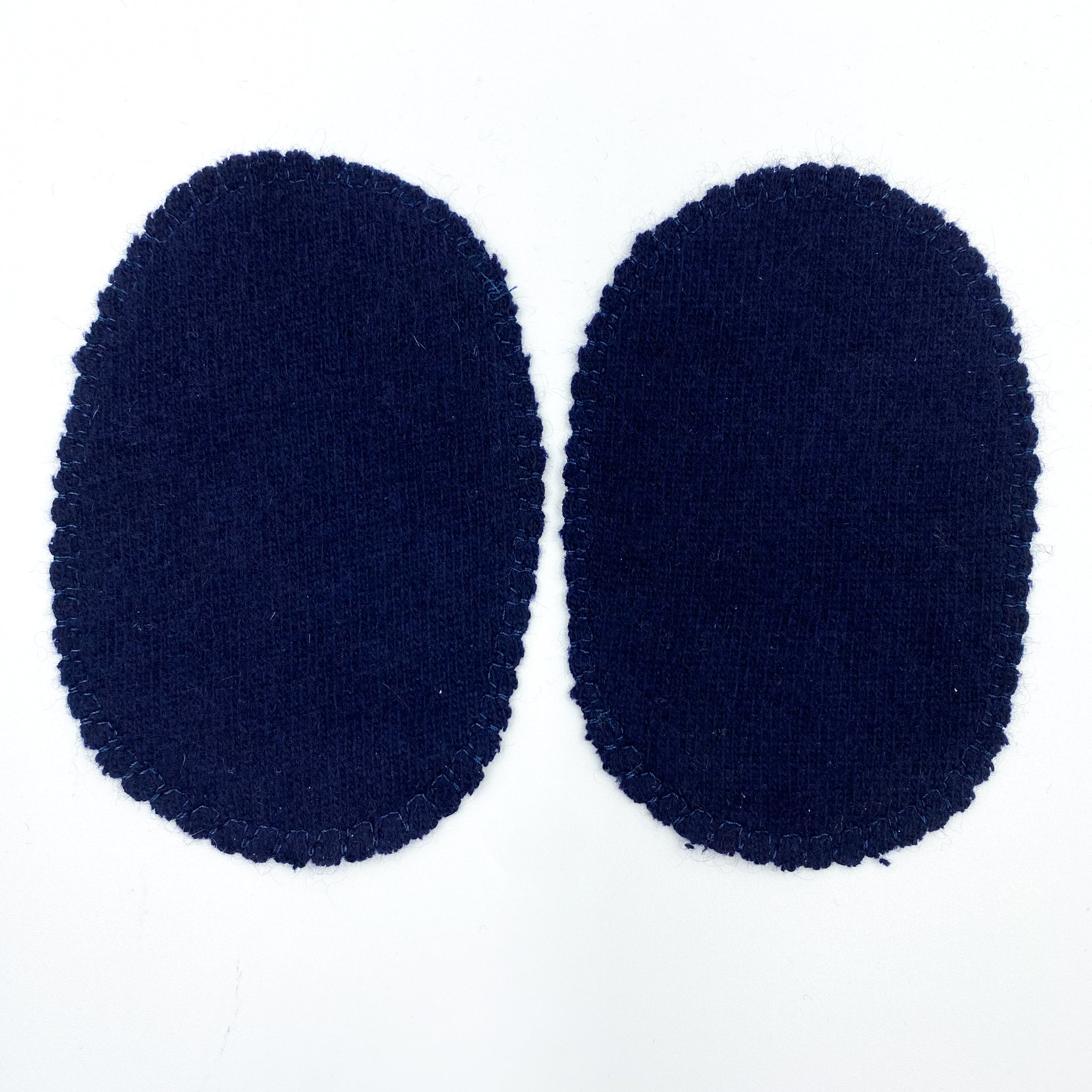 Navy Blue Elbow Patches