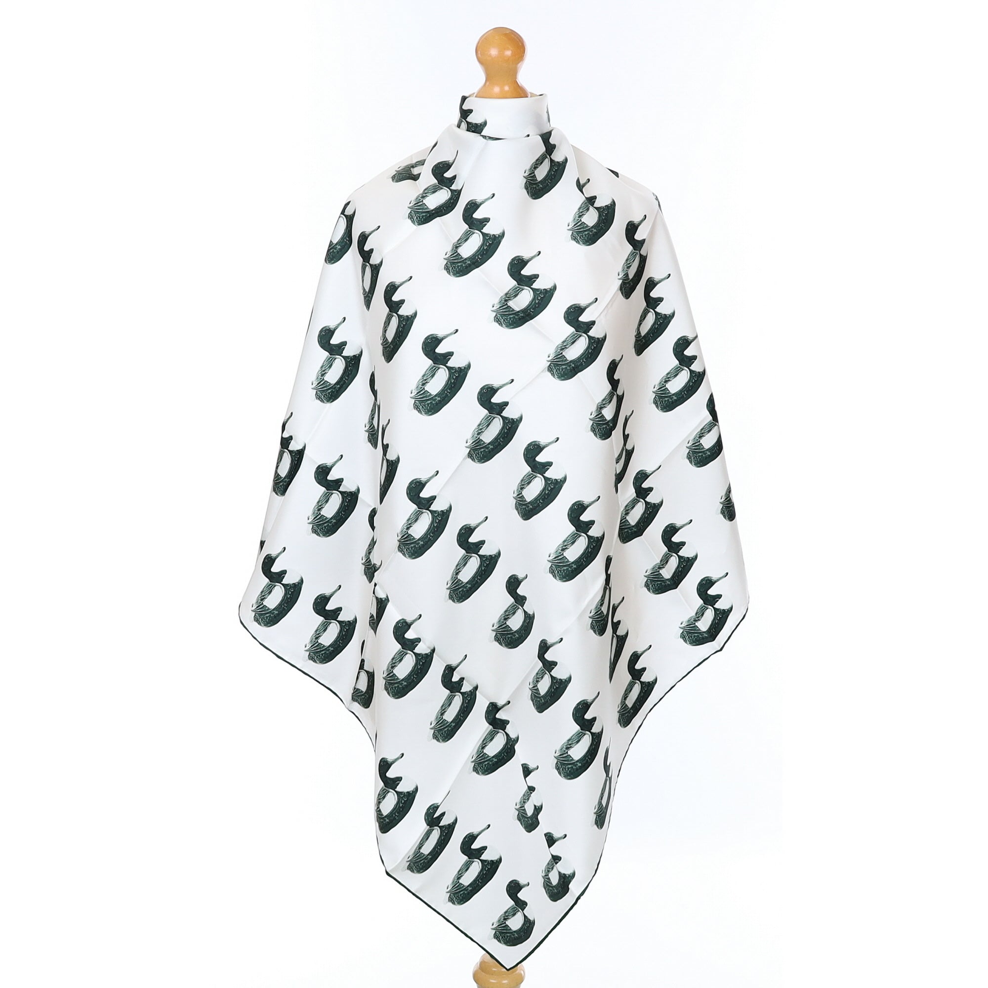 Brand New Burberry Duck Silk Scarf