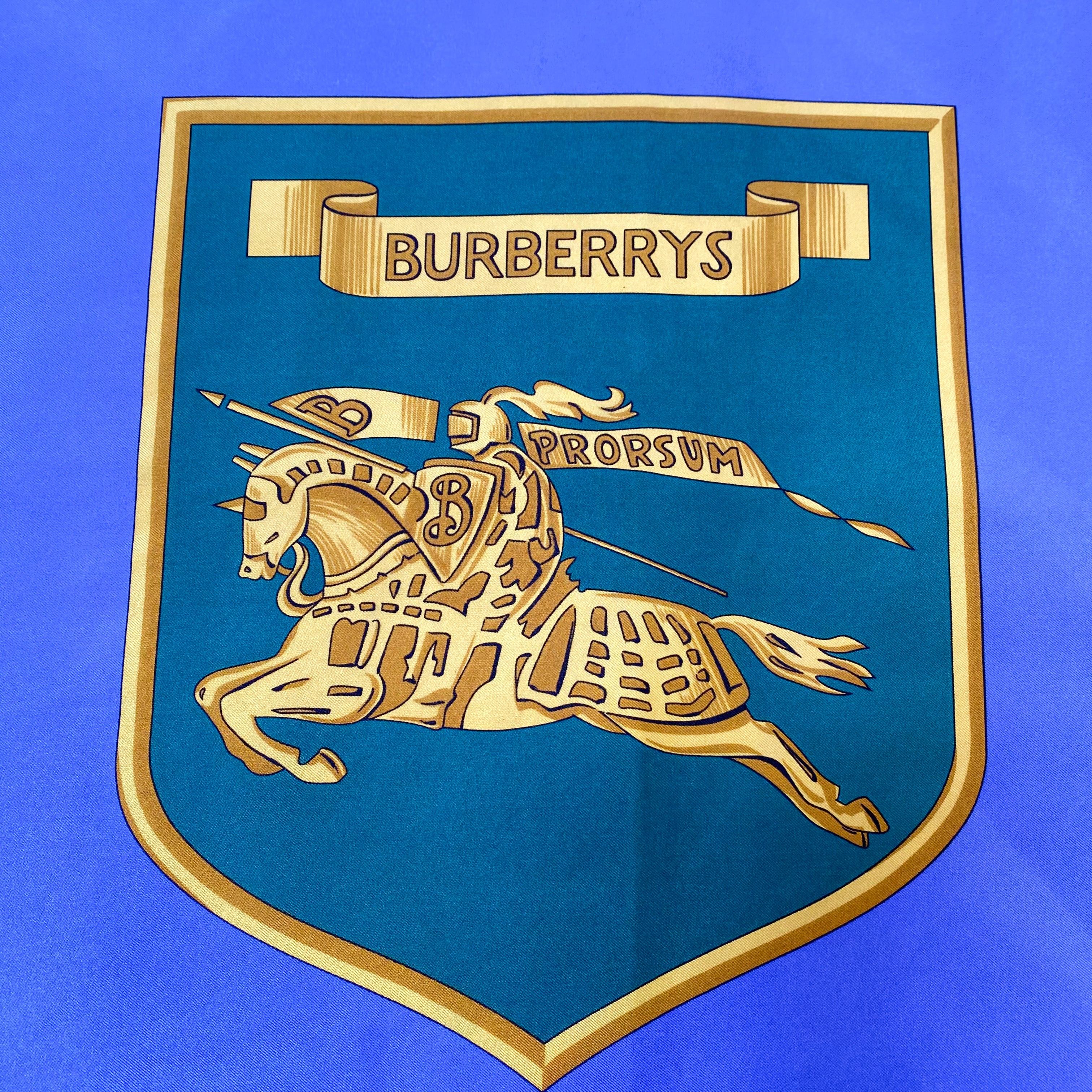 Burberrys Vintage Silk Scarf