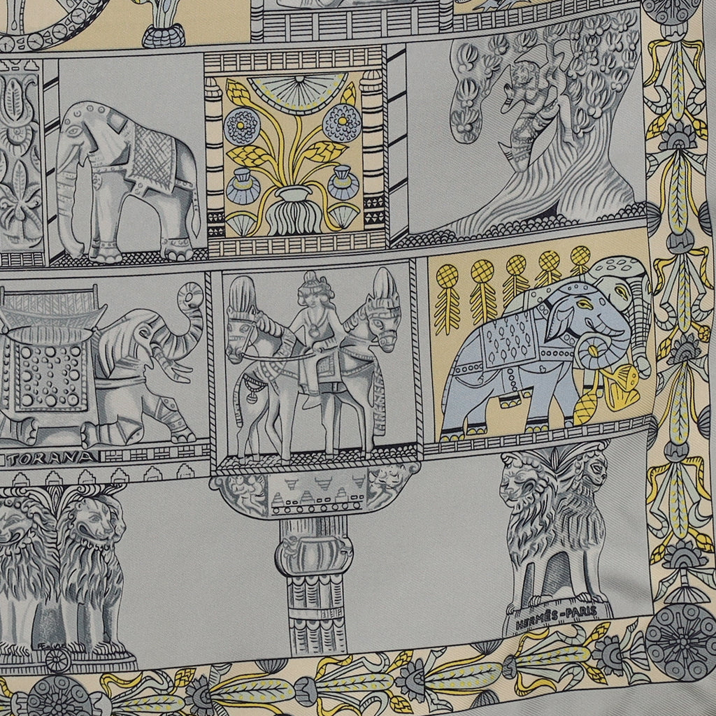 Hermès Torana 42 Silk Scarf