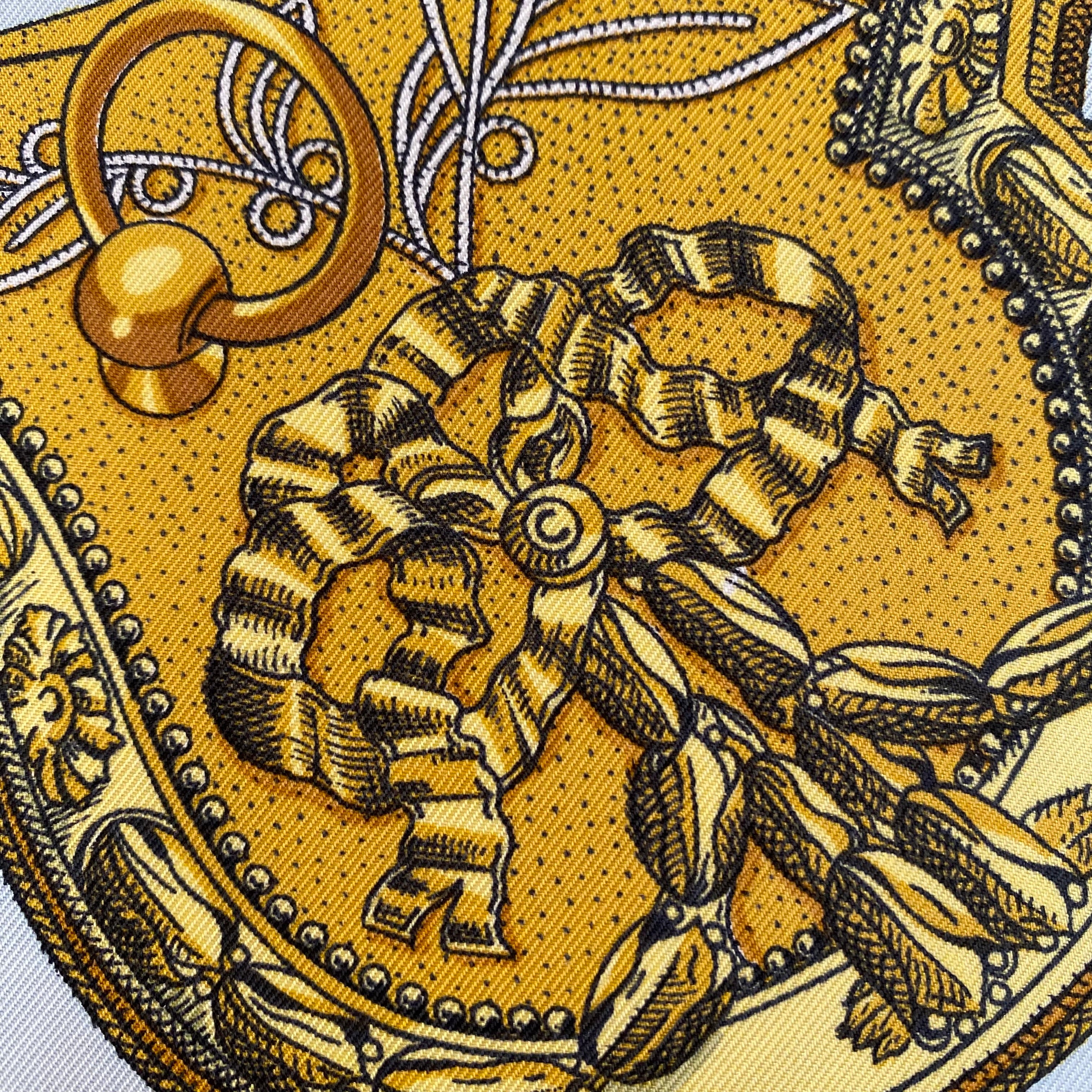 Hermès Grand Apparat Vintage Silk Scarf
