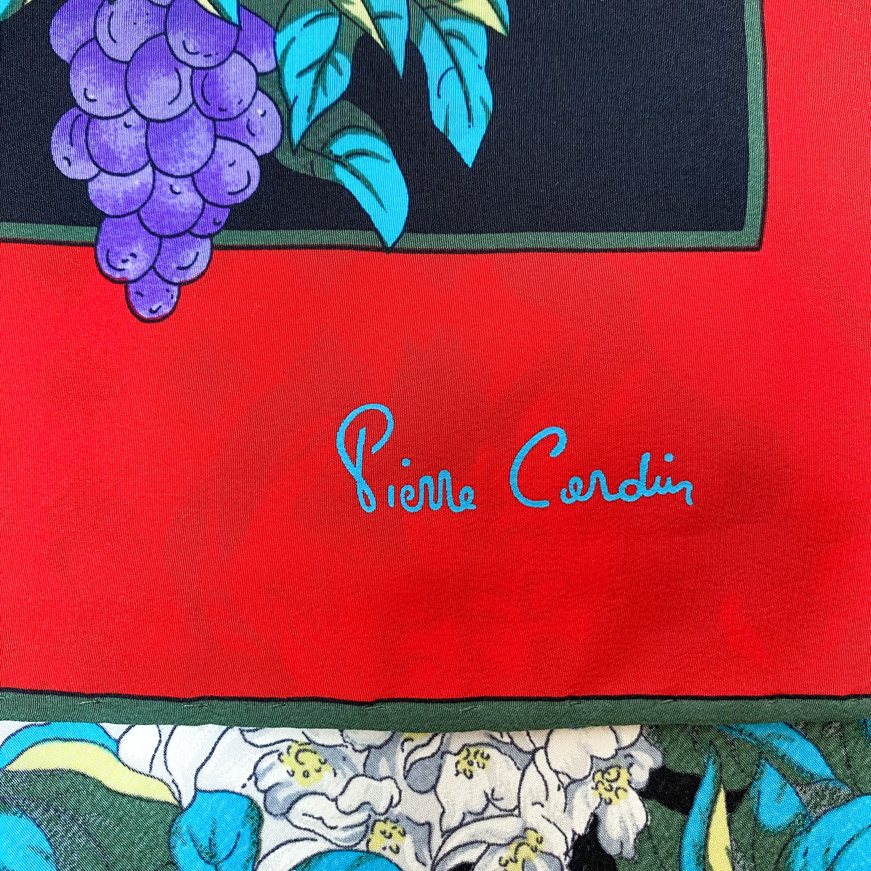 Vintage Pierre Cardin Silk Scarf