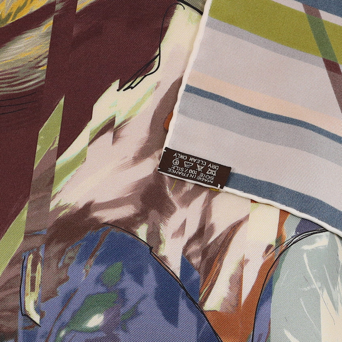 Hermès Photo Finish Silk Scarf