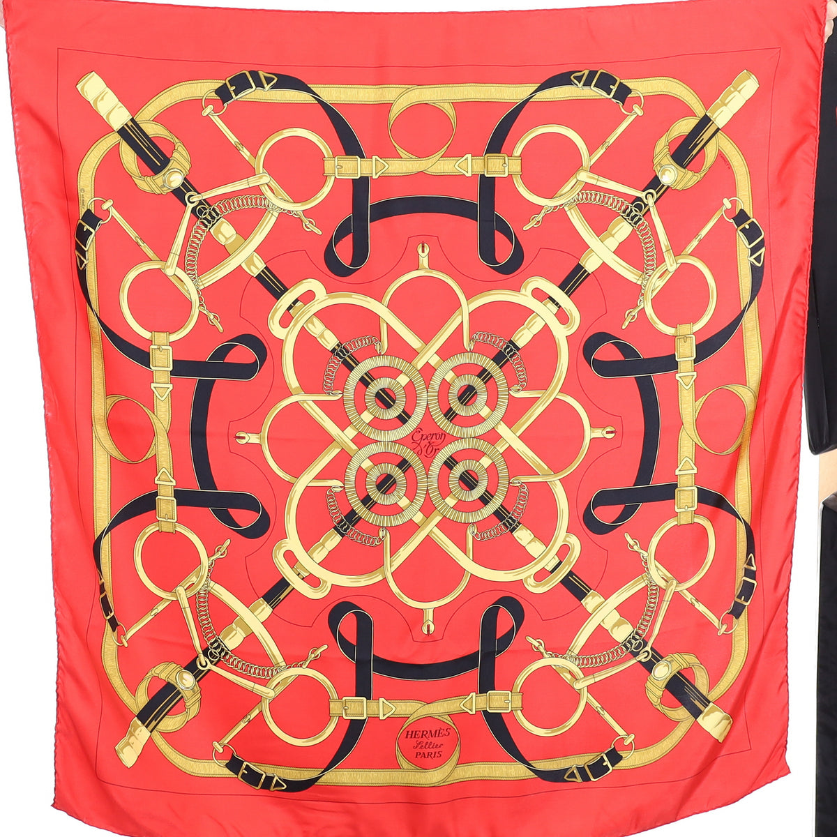 Hermès Eperon d’Or Silk Scarf