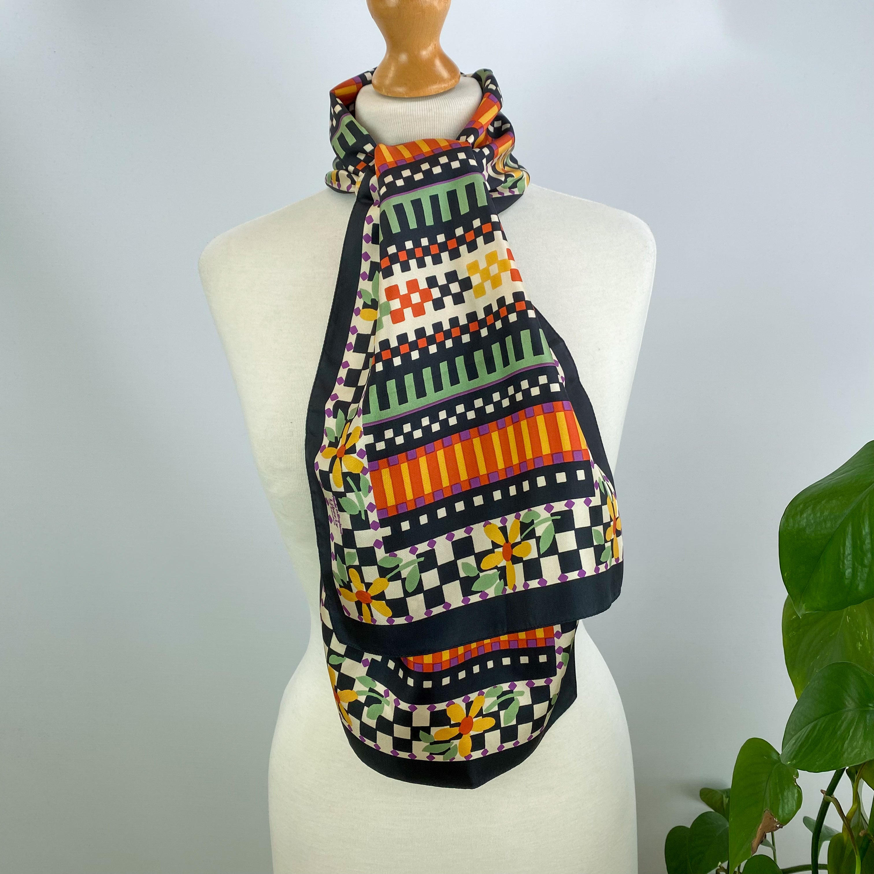 1970’s Liberty Long Silk Scarf