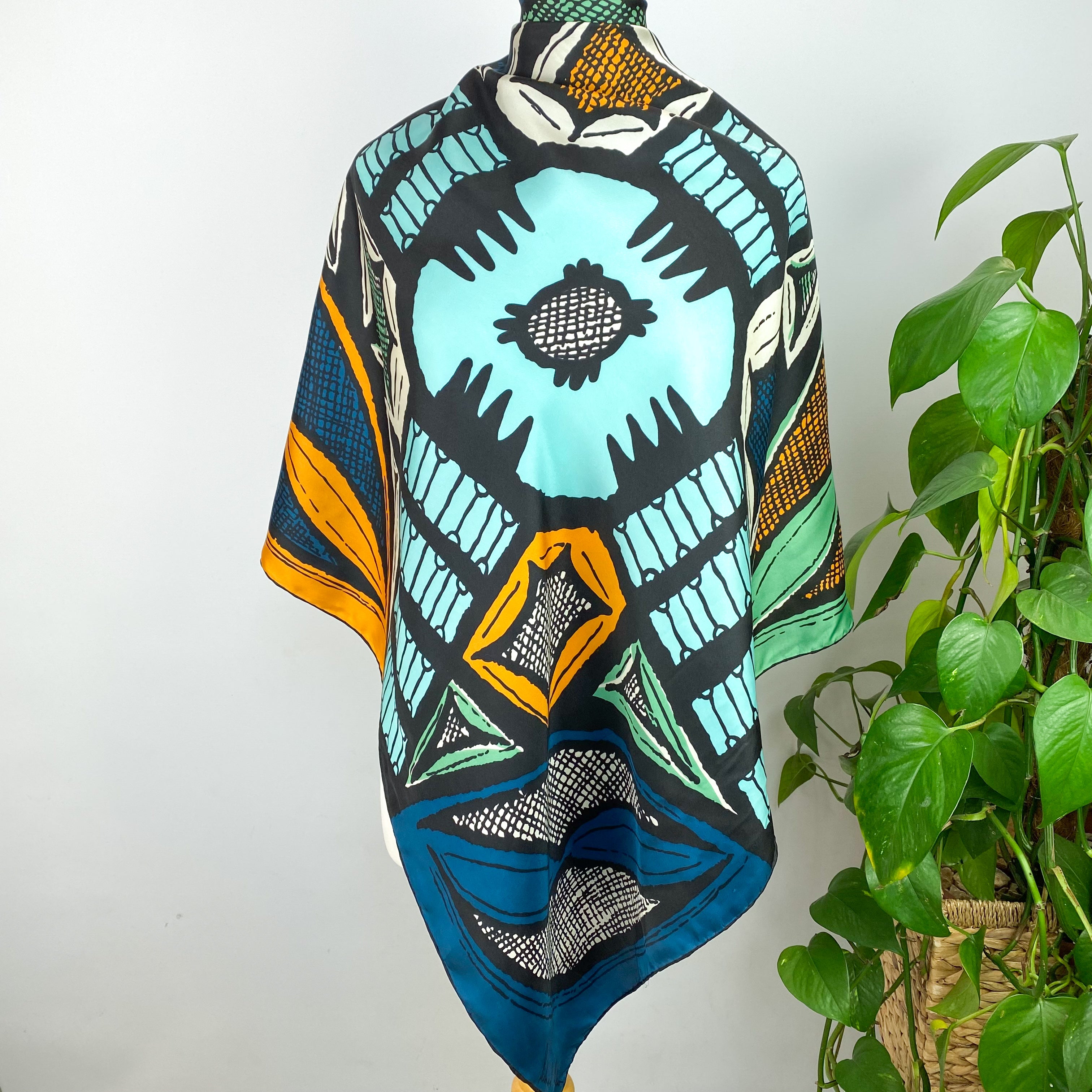 Richard Allan Silk Scarf