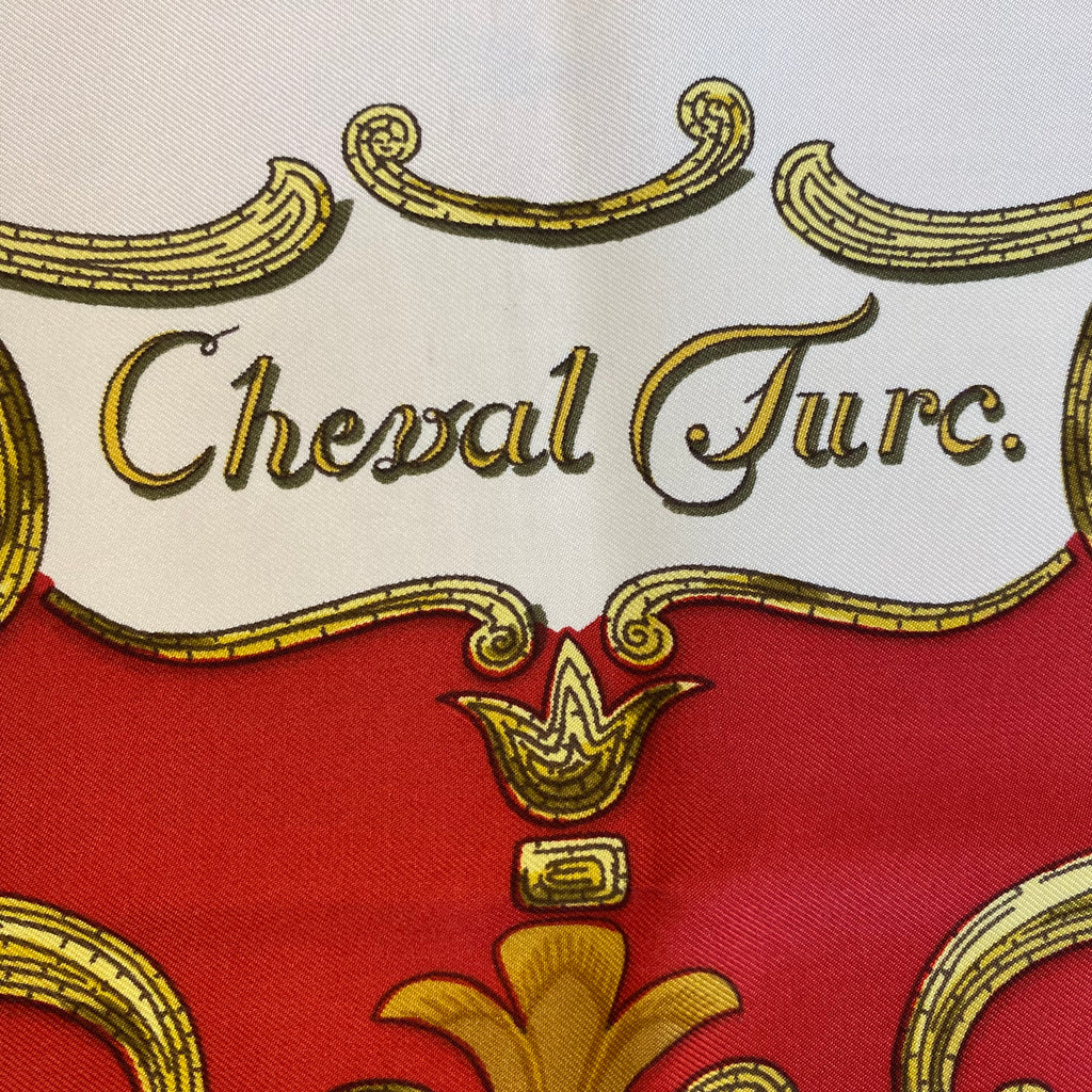 Hermès Cheval Turc Silk Scarf