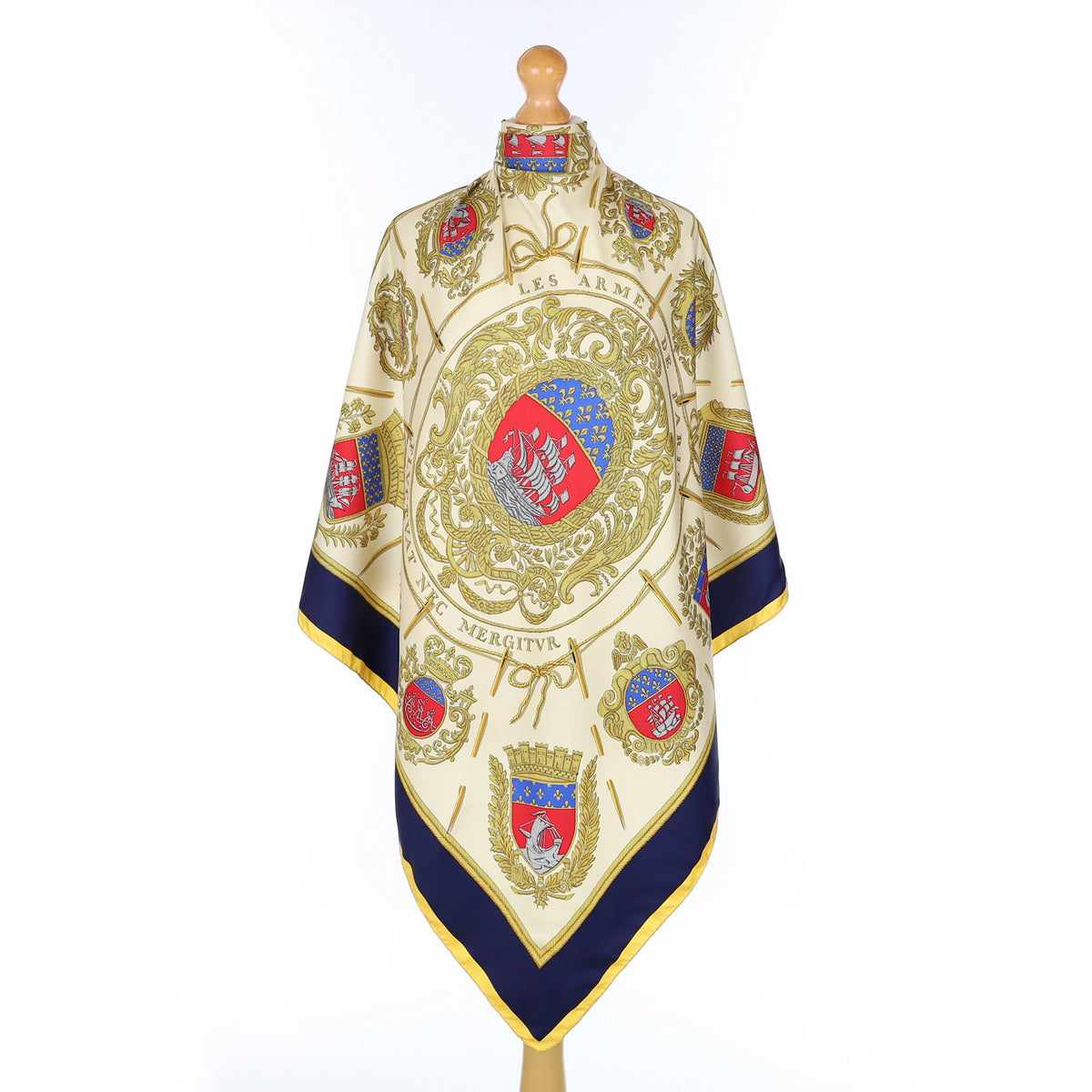Hermès Les Armes de Paris Silk Scarf