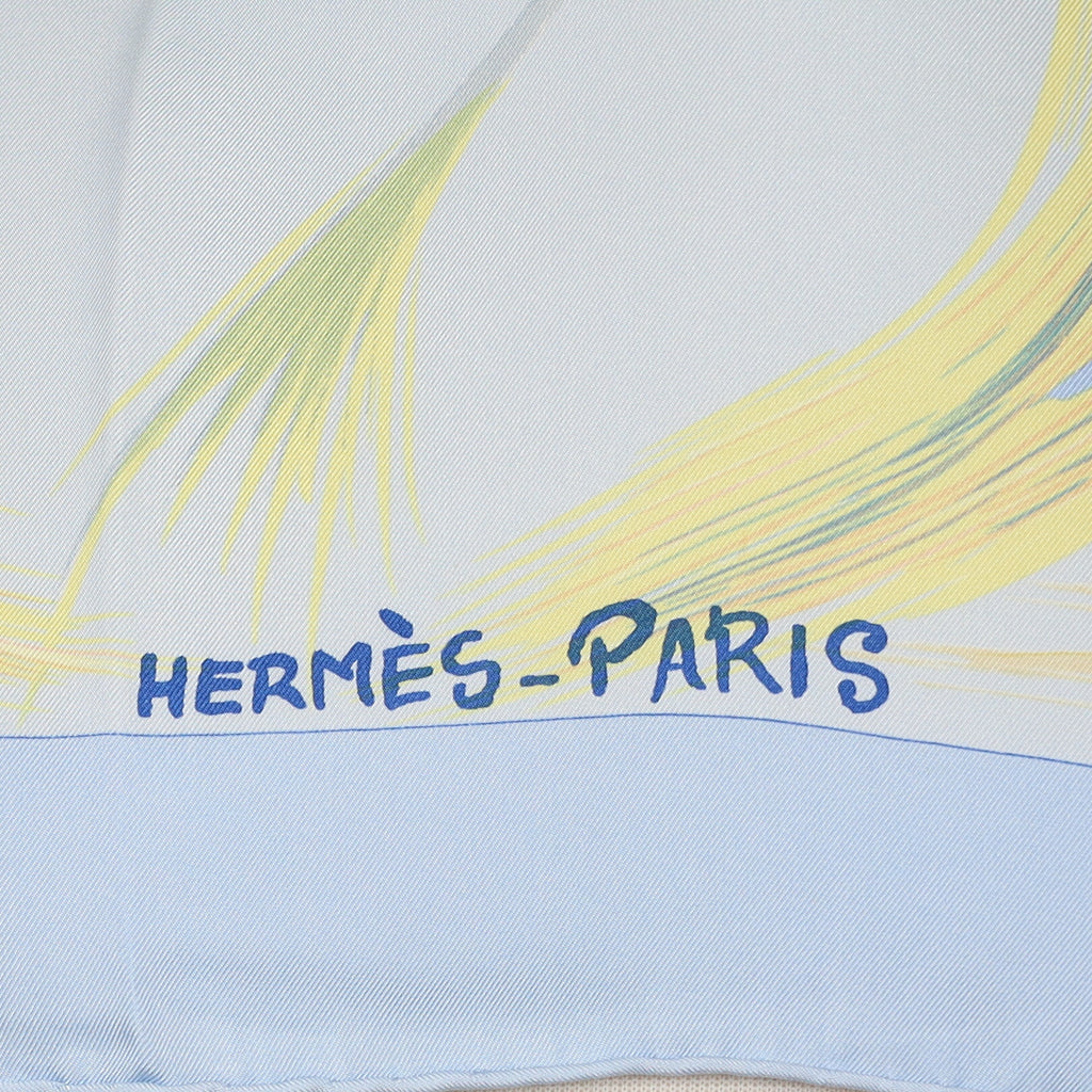Hermès La Tour Eiffel S’envole Silk Scarf Quite Rare