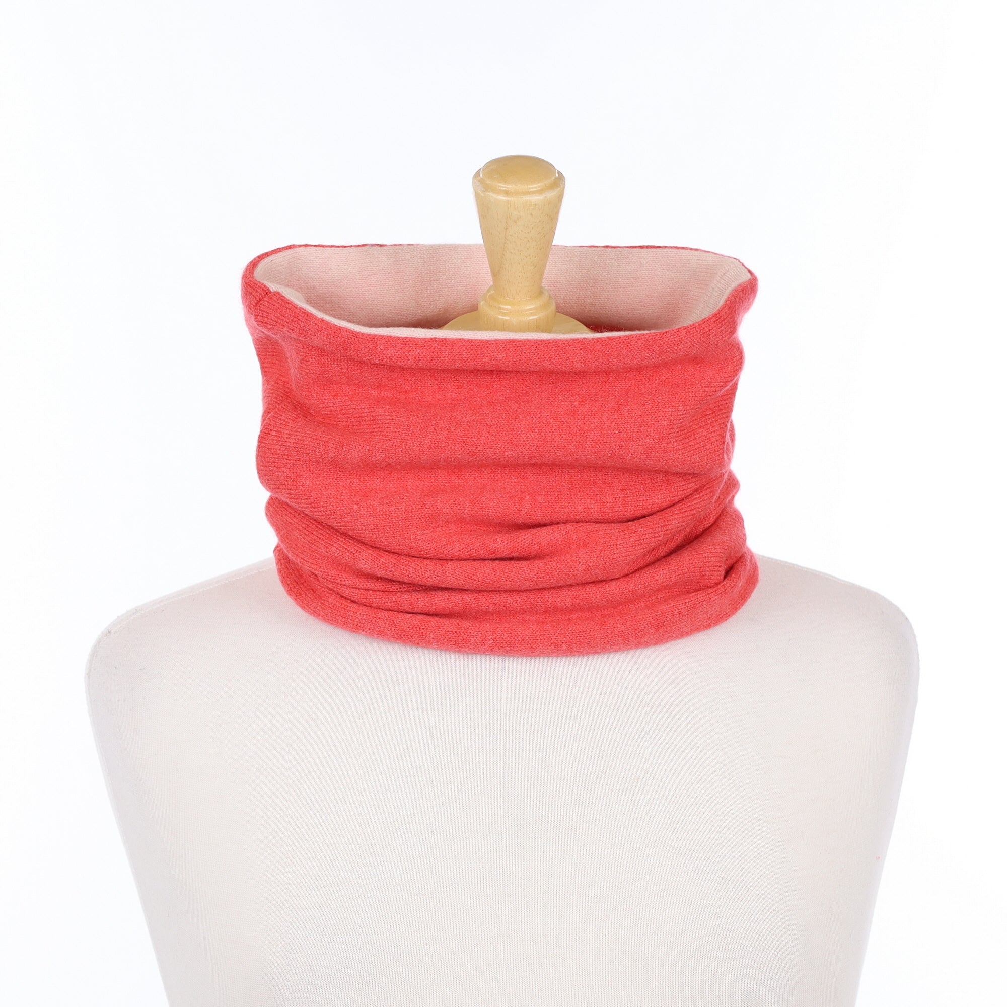 Watermelon Shell Pink Luxury Double Layered Snood