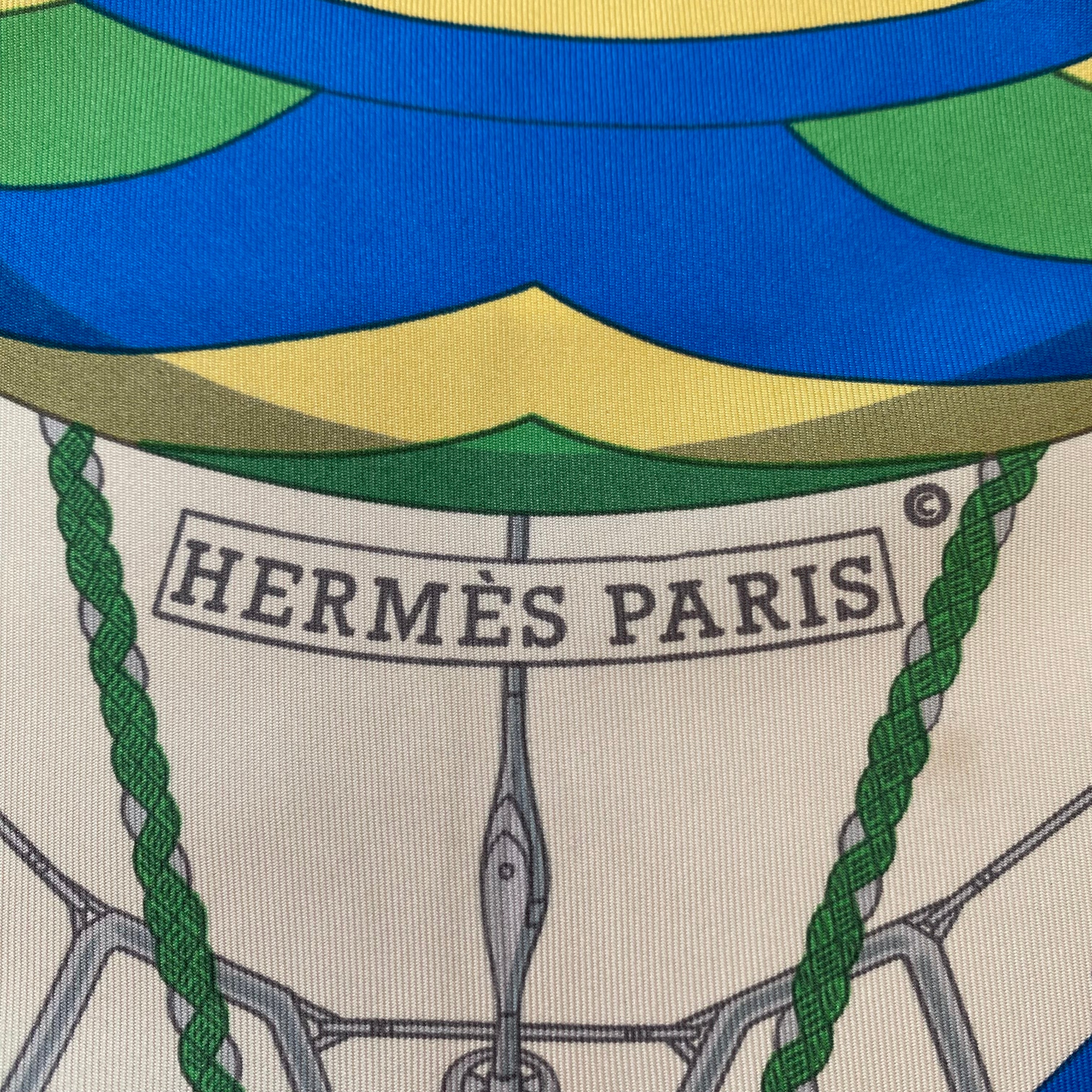 Hermès Spinnakers Silk Scarf