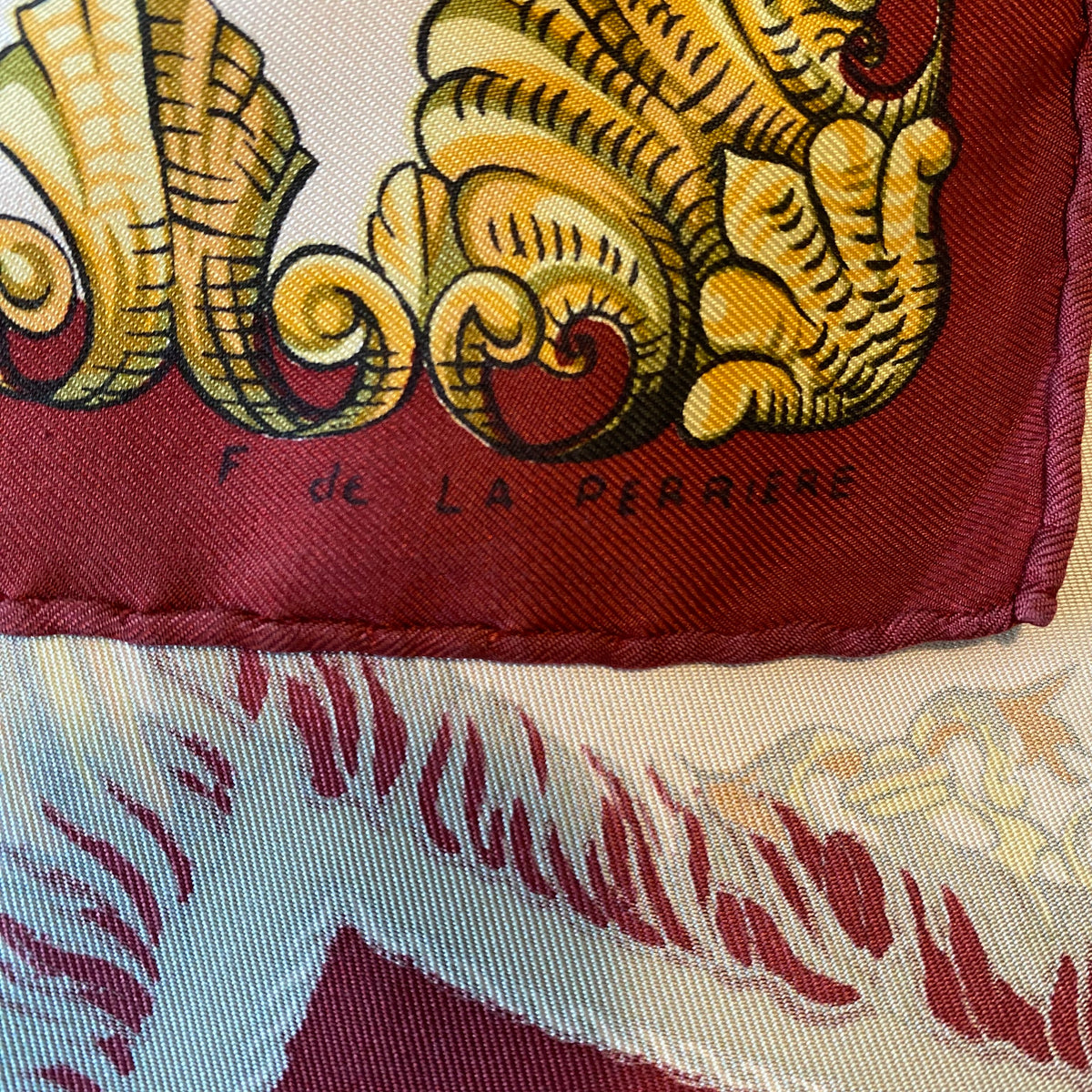 Hermès Lvdovicvs Magnvs Silk Scarf