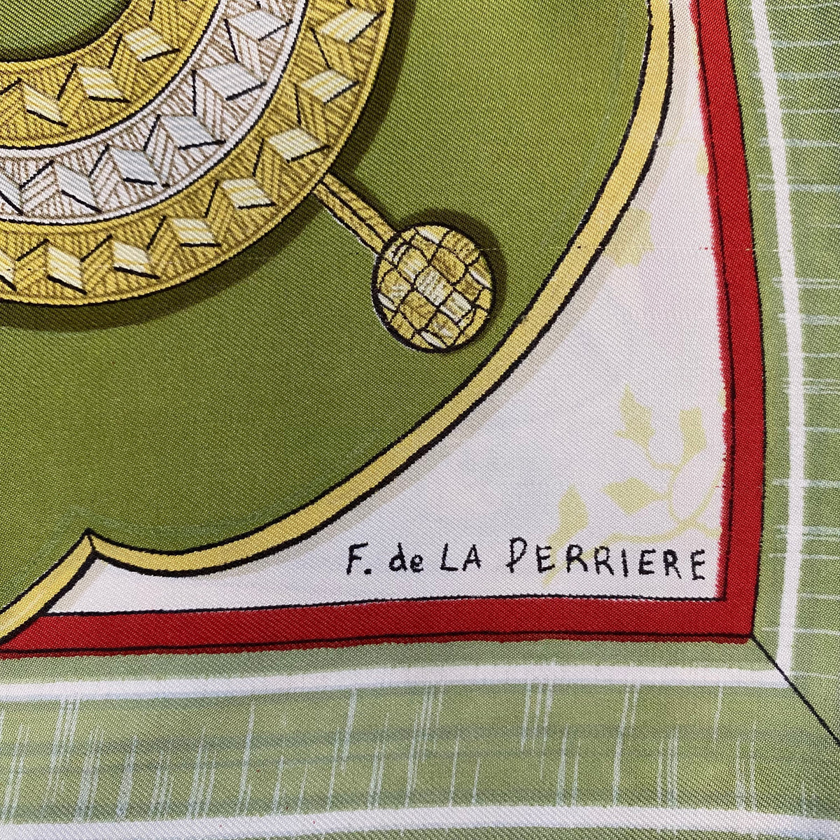 Hermès Sommeurs De Trompe Silk Scarf Very Rare