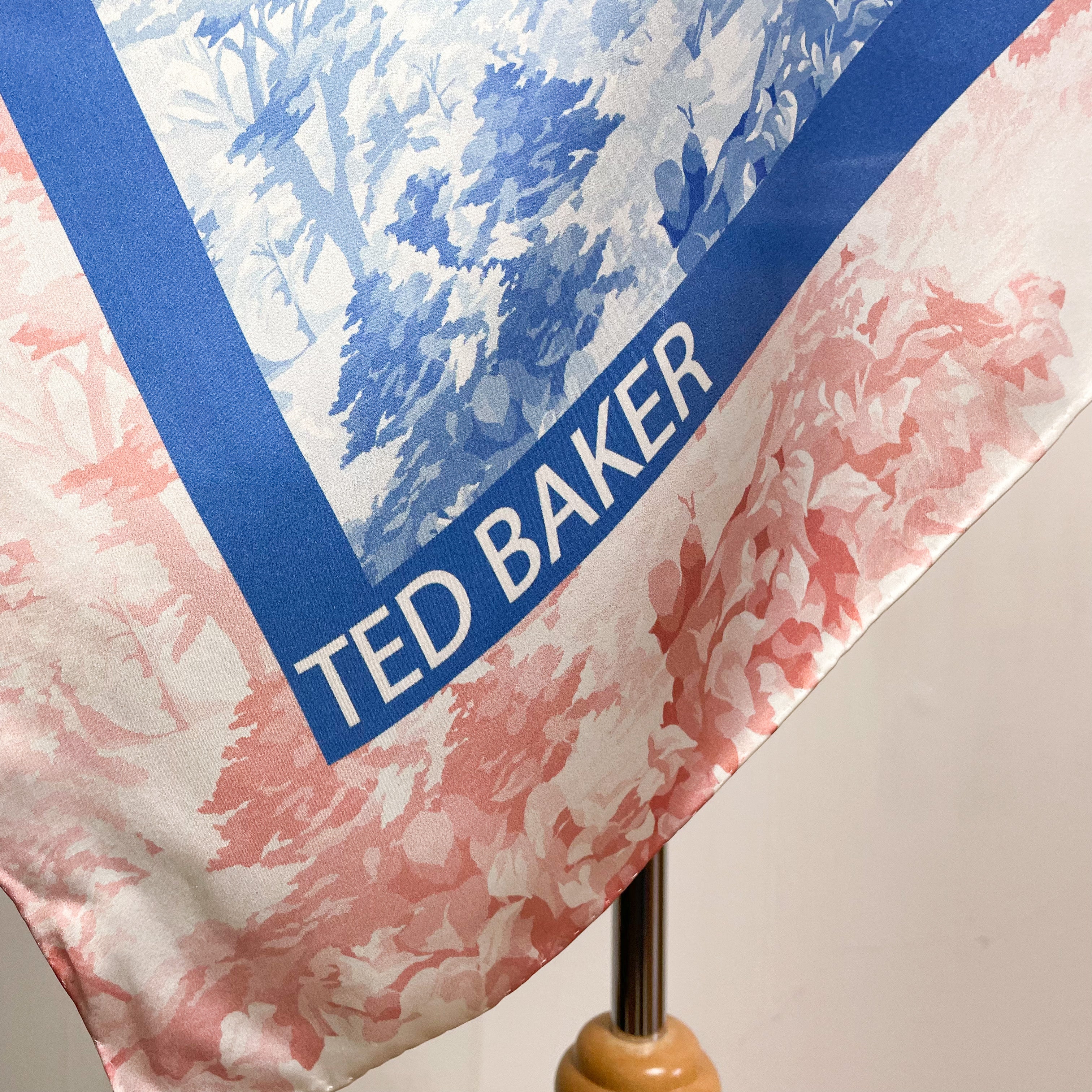 Ted Baker Brand New Large Modern Silk Scarf
