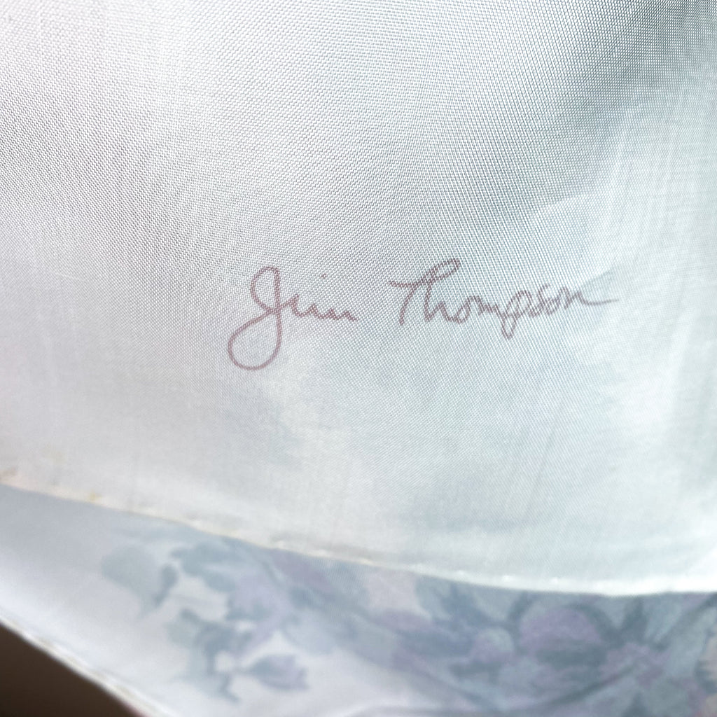 Jim Thompson Floral Silk Scarf