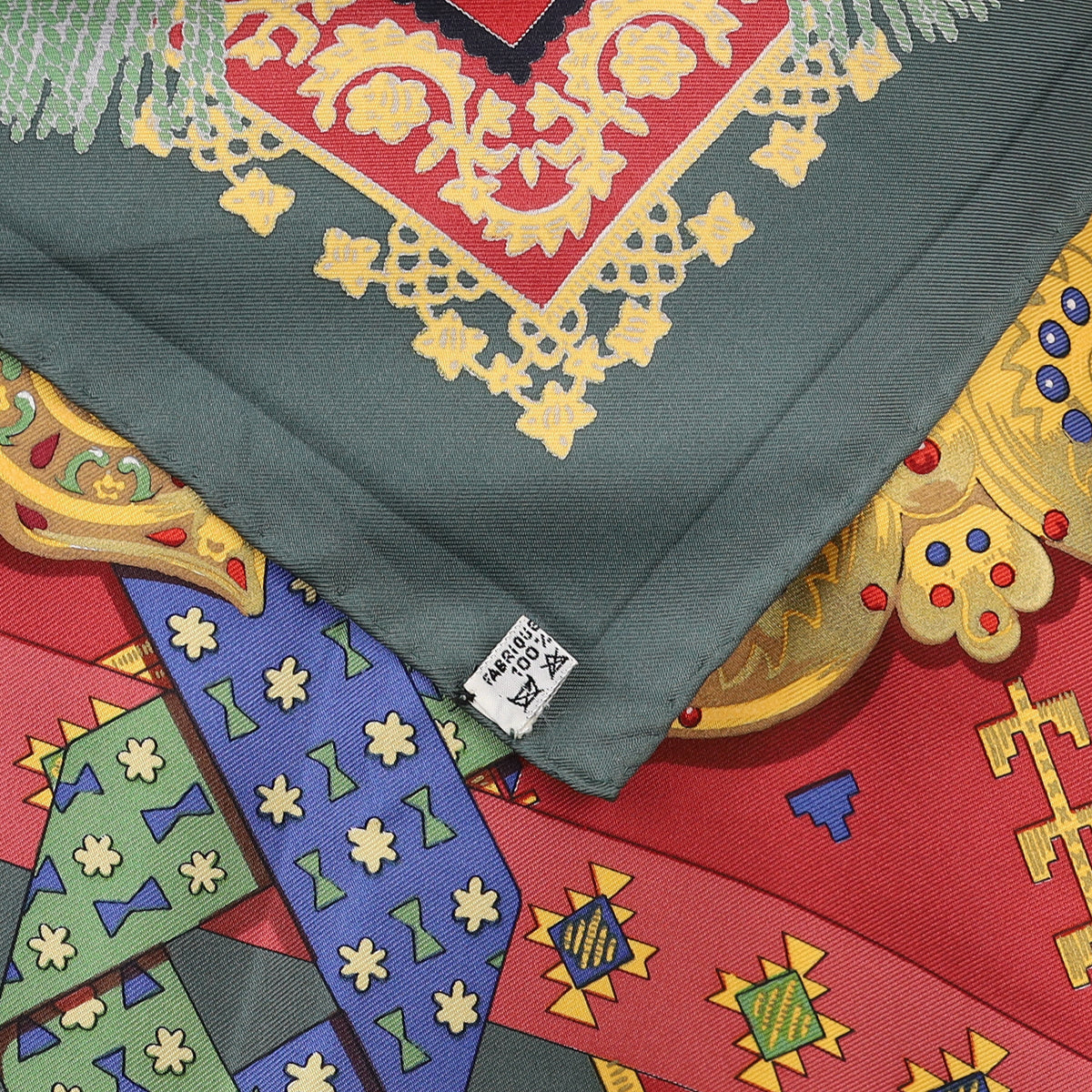 Brand New Boxed Hermès Brins D’or Silk Scarf