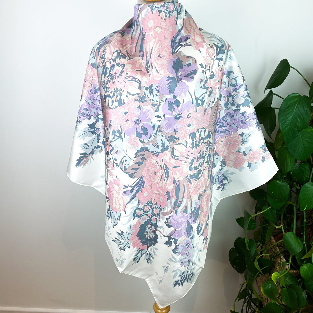 Jim Thompson Floral Silk Scarf