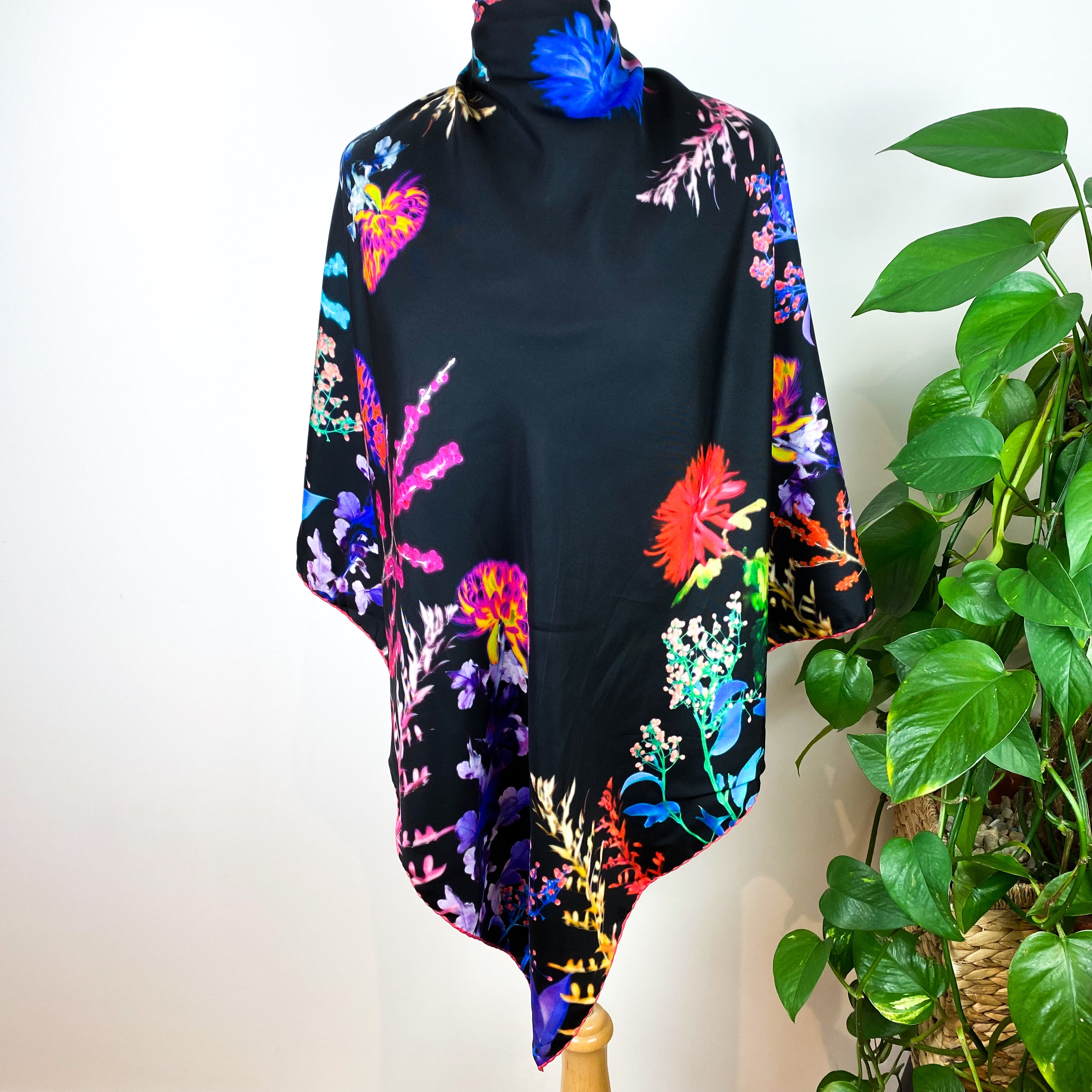 Stunning Floral Liberty Silk Scarf