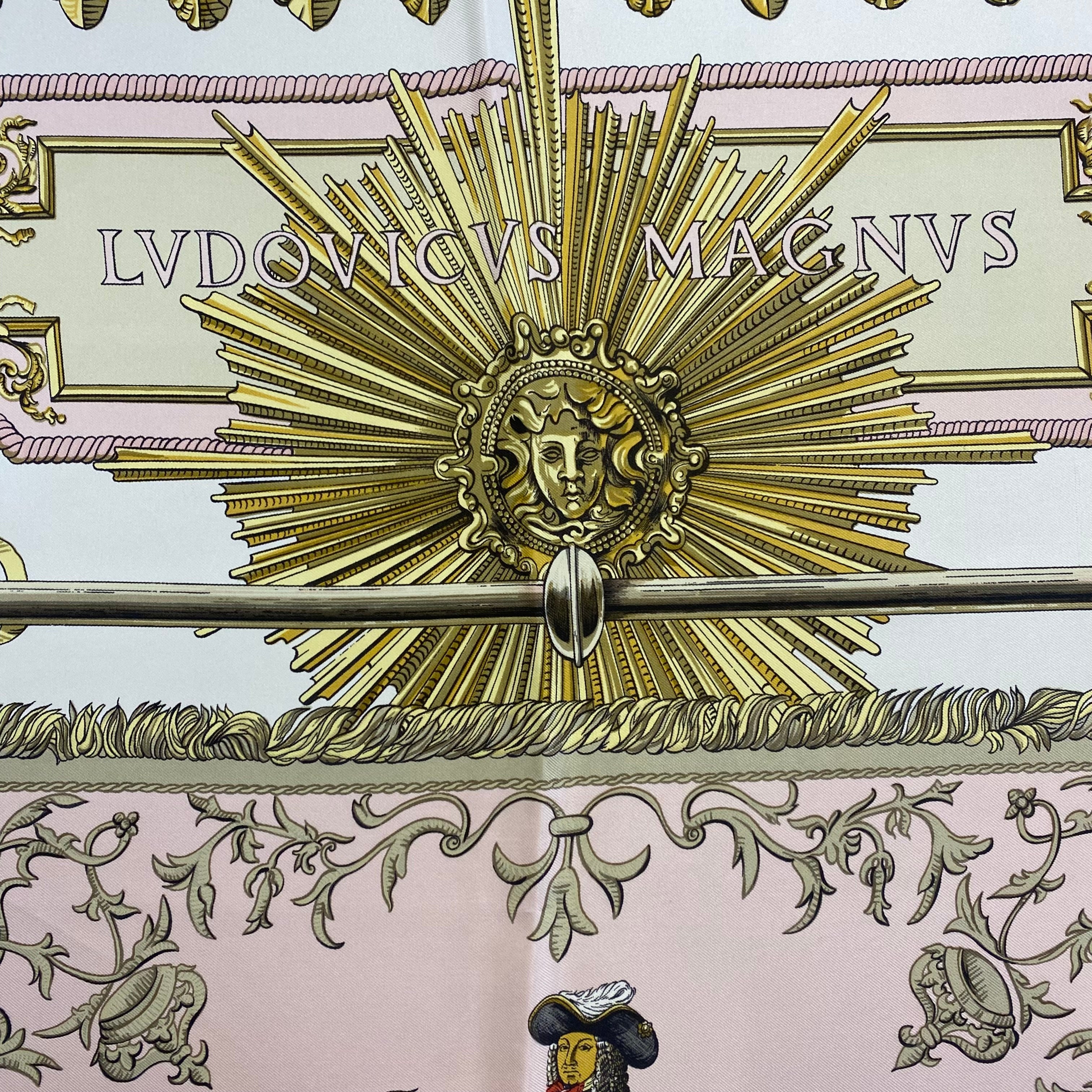 Hermès Lvdovicvs Magnvs Silk Scarf