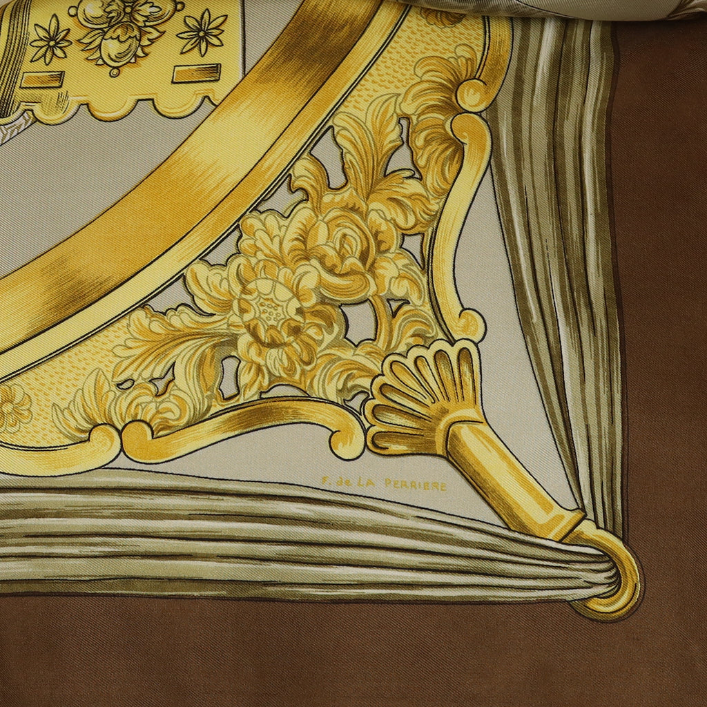 Hermès Etriers Vintage Silk Scarf