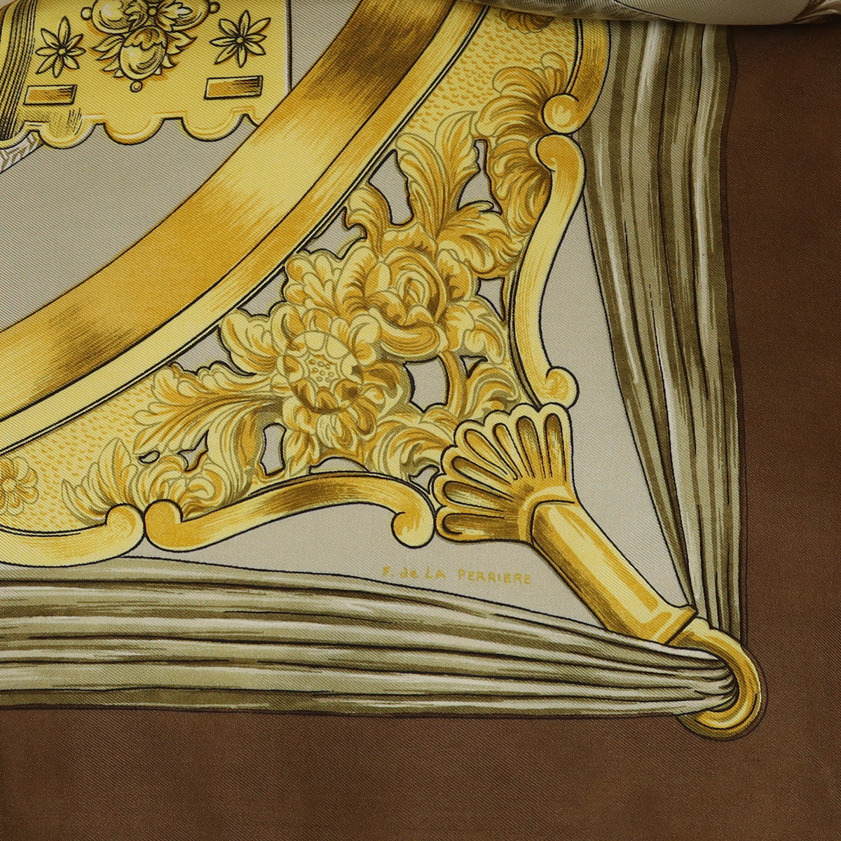 Hermès Etriers Vintage Silk Scarf