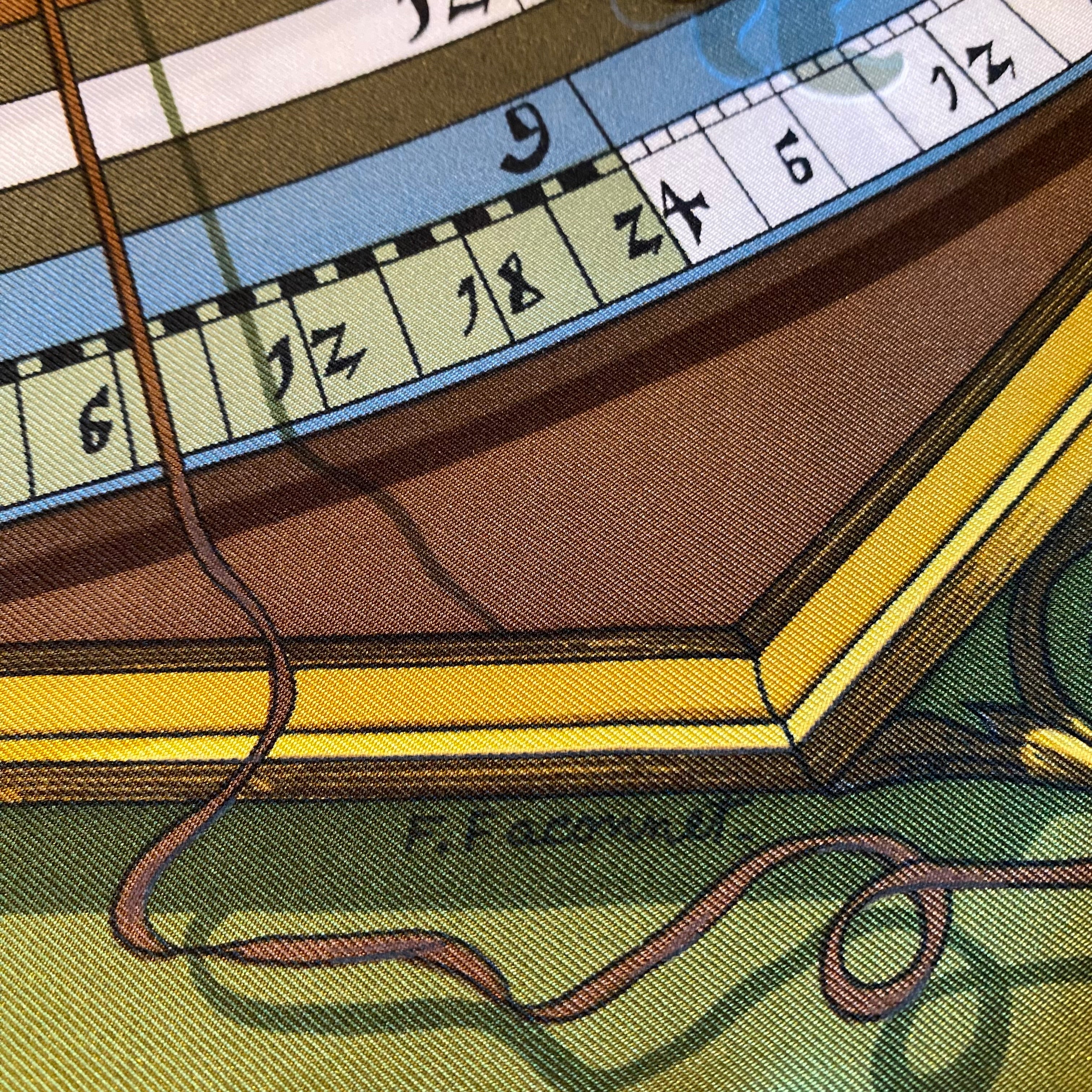 Hermès Dies et Hore Astrologie Silk Scarf