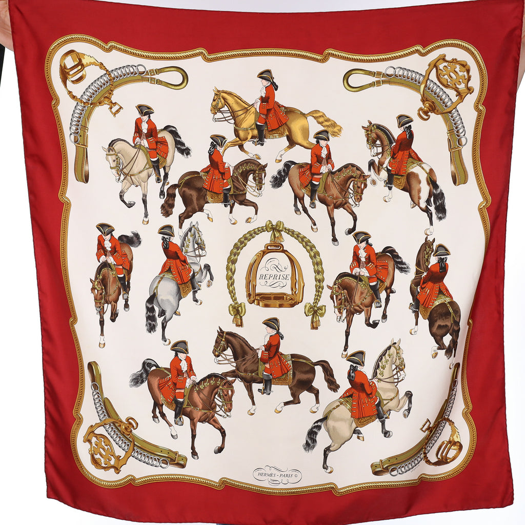Hermès Reprise Silk Scarf