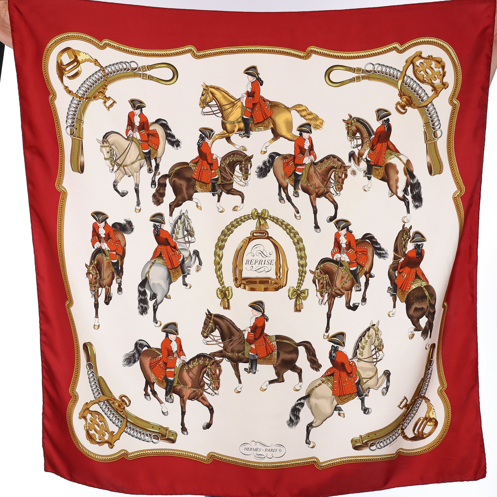 Hermès Reprise Silk Scarf