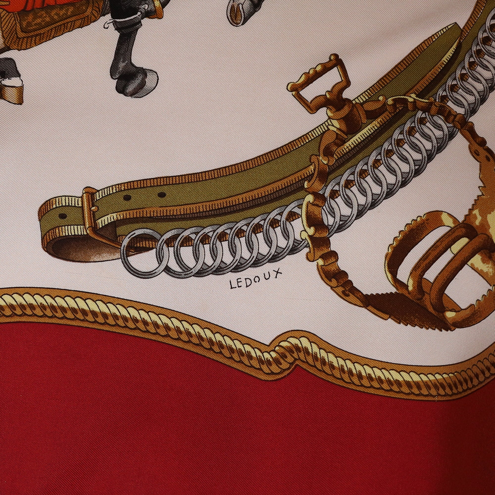 Hermès Reprise Silk Scarf