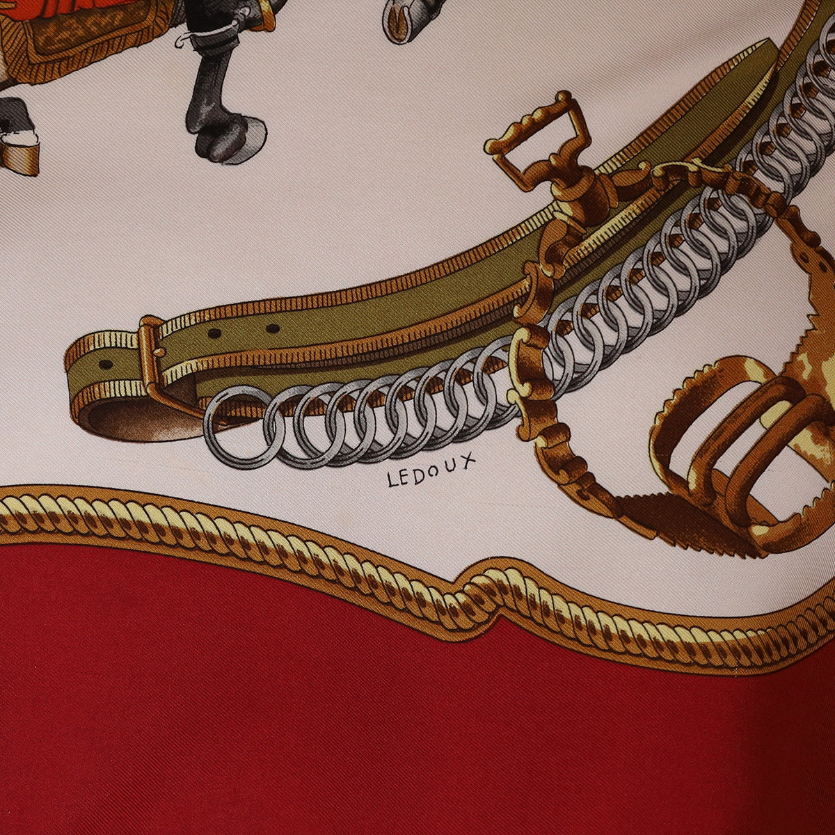 Hermès Reprise Silk Scarf
