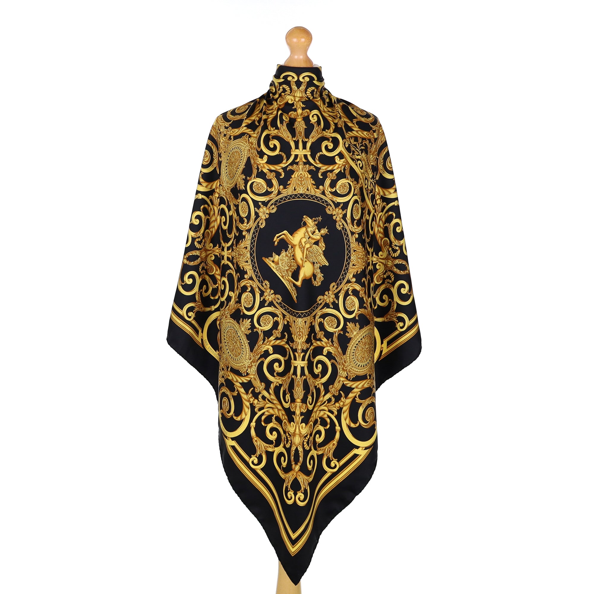 Hermès Les Tuileries Silk Scarf