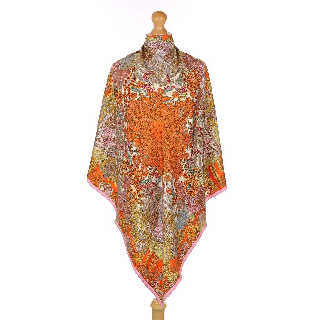 Hermès Maîtres De La Forêt Silk Scarf Rare