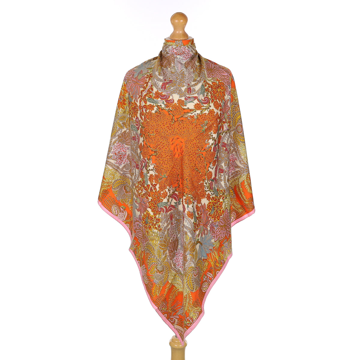 Hermès Maîtres De La Forêt Silk Scarf Rare