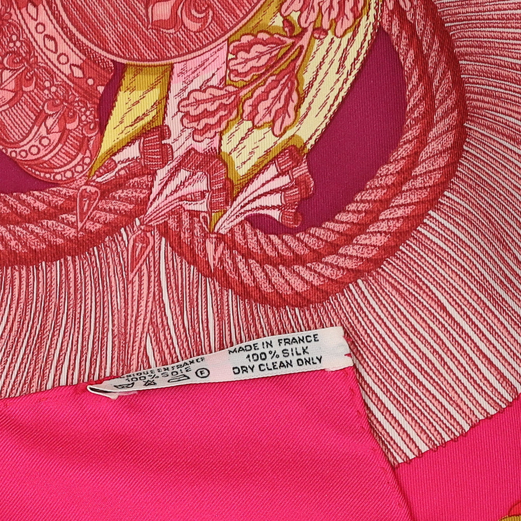 Hermès Poste et Cavalerie Silk Scarf